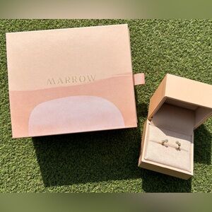 Marrowfine White Diamond Celestial Light Band, size 9